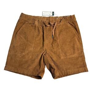 NWT Alpine Design Men’s Large Hike Corduroy Shorts Roasted Coffee